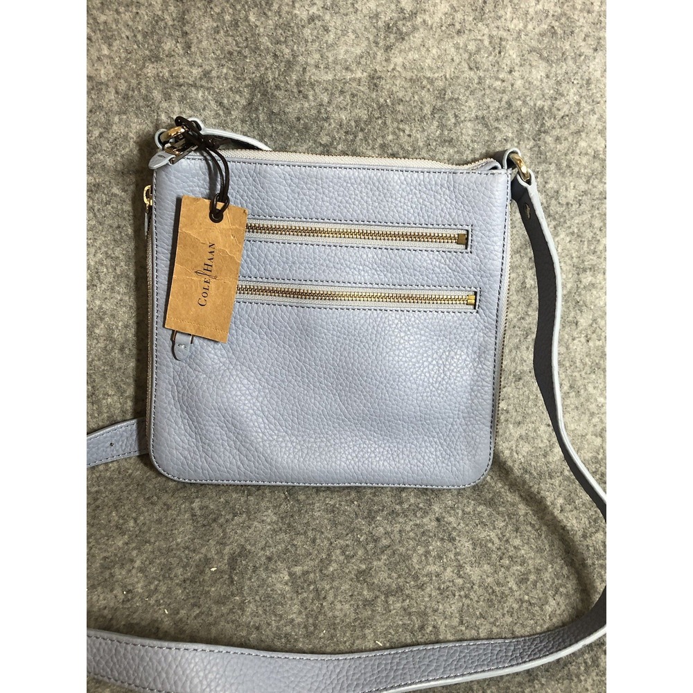 Cole Haan Pebbled Crossbody Lavender Chicory Village II Sheila New With Tags